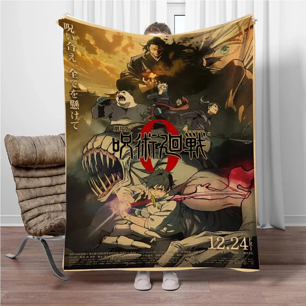 Jujutsu Kaisen Flannel Blanket