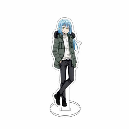 Anime Rimuru Tempest Shuna Shion Acrylic Stand Figure Doll