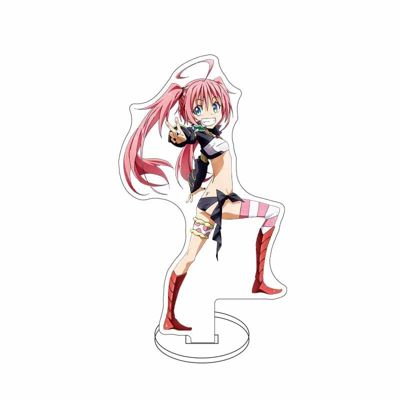Anime Rimuru Tempest Shuna Shion Acrylic Stand Figure Doll