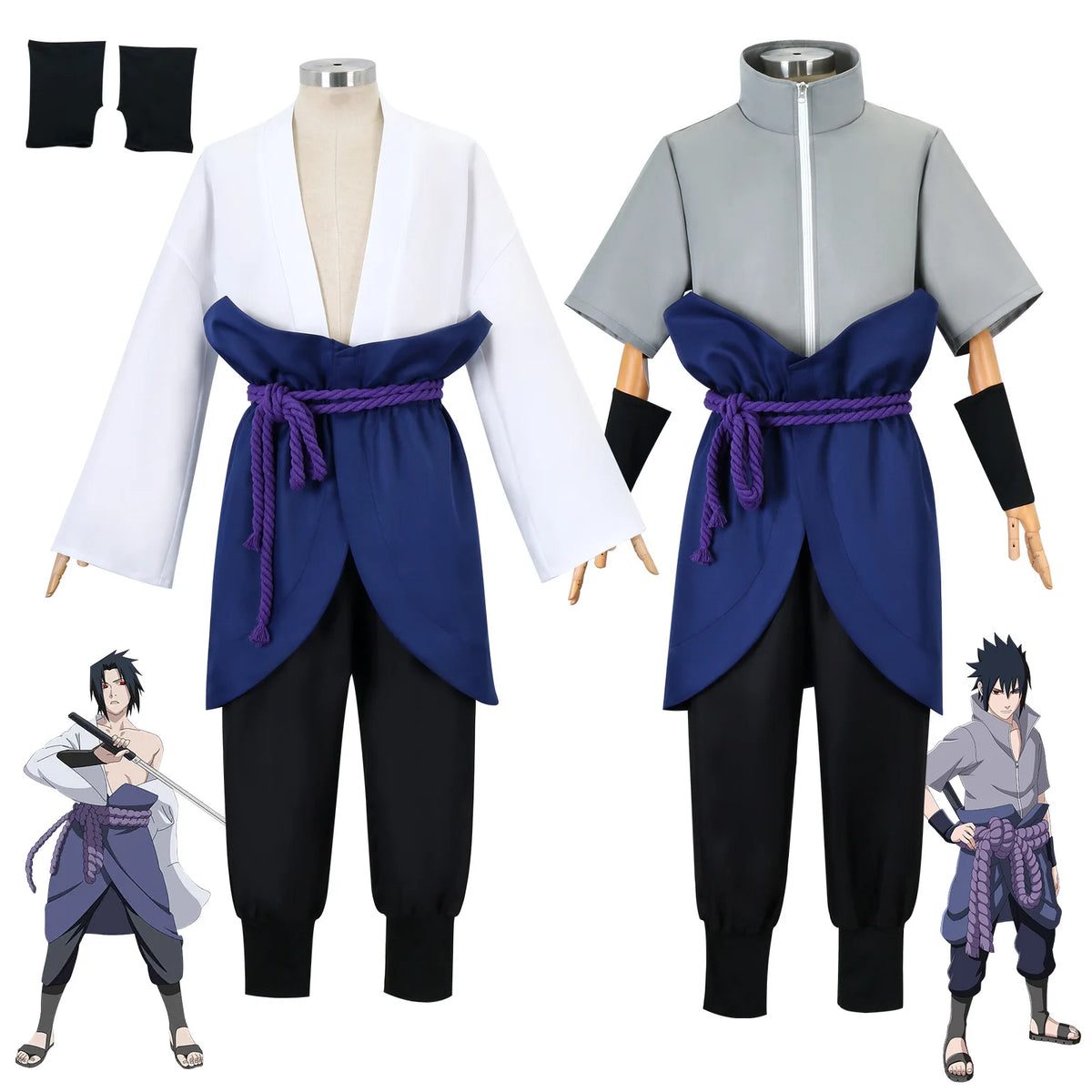 Naruto Uchiha Sasuke Cosplay Outfit