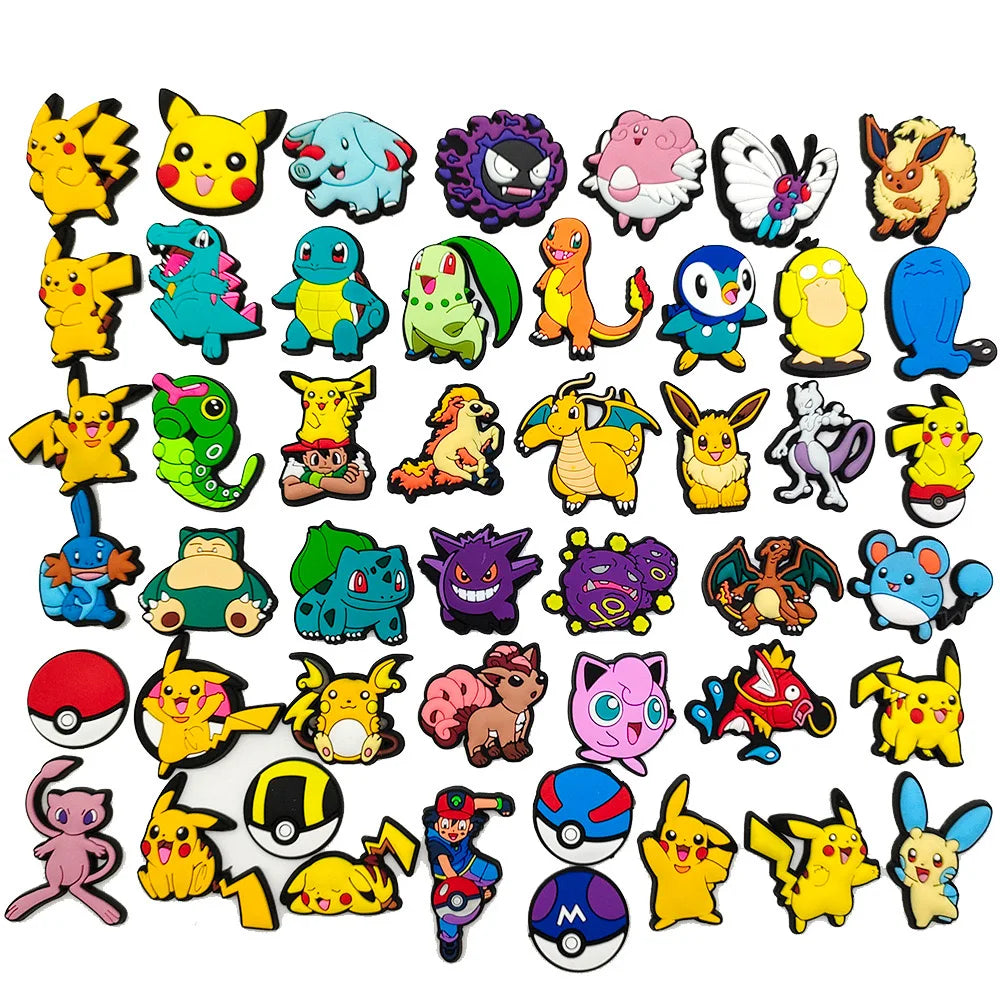 Pokemon Pikachu Shoe Charms