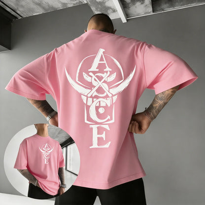 2026 Summer One Piece Portgas D. Ace ASCE Cotton T-Shirt Vintage Skull Print Casual Streetwear for Men Women Teens Anime Fans
