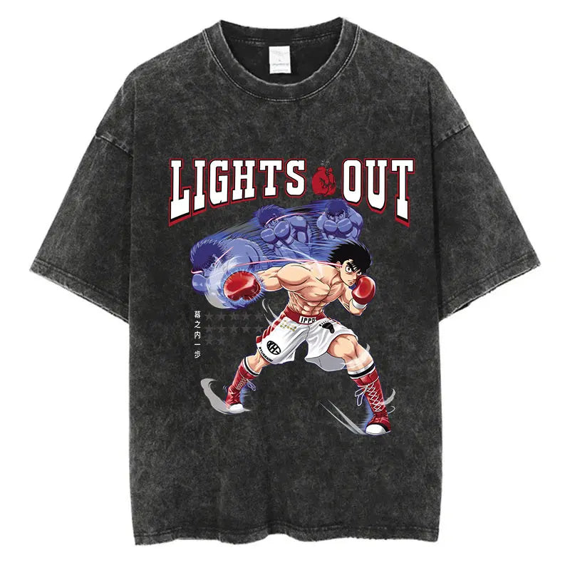 Hajime No Ippo Kamogawa Oversized T-Shirt