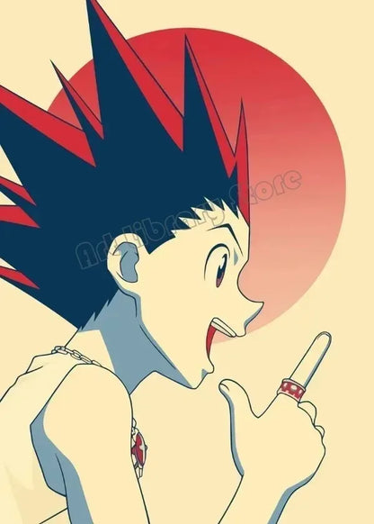 Hunter X Hunter Killua Canvas Poster