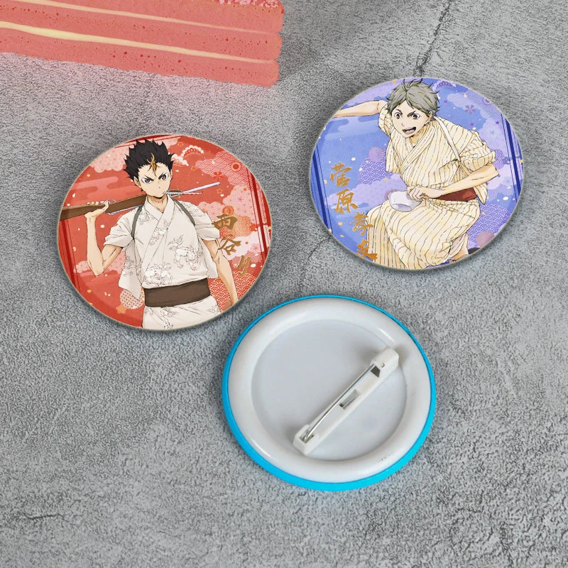 Haikyuu! Karasuno Brooch Pins