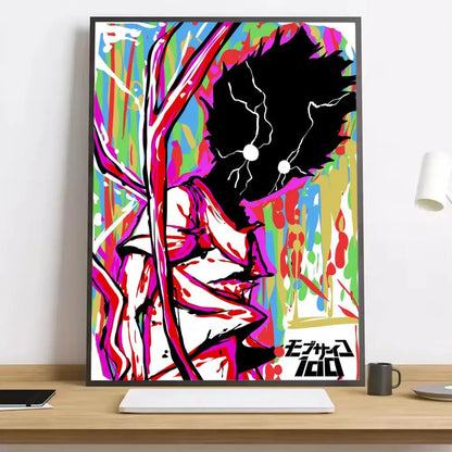 Mob Psycho 100 Reigen Canvas Poster