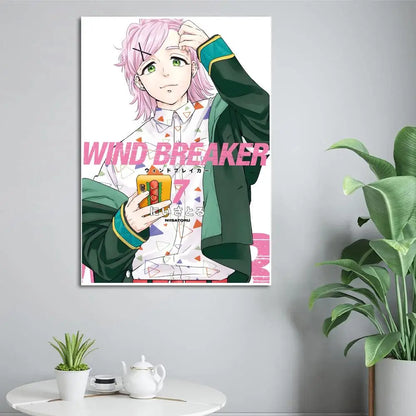 Wind Breaker Poster Wall Sticker