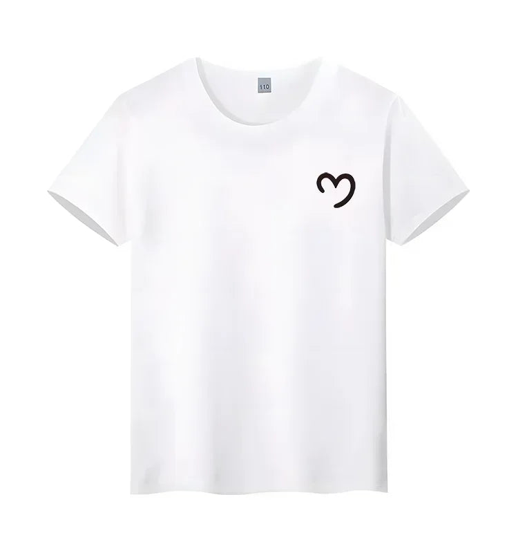 Summer Japanese Anime Children's T-shirt Naruto Sasuke Sakura Peripheral Pure Cotton Printed Parent-child Casual T-shirt