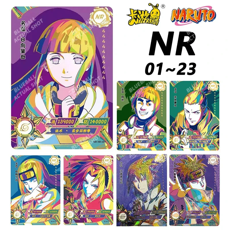 Naruto KAYOU Card Full Set Rare BP NR SE GP CP SP CR MR PR SV SLR OR AR NR UR ZR TR Cards Uzumaki Naruto Anime Collectible Card