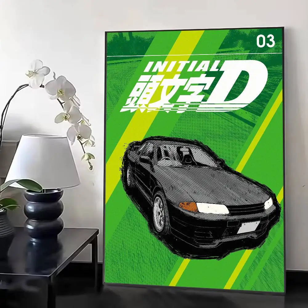 Initial D Poster Sticker