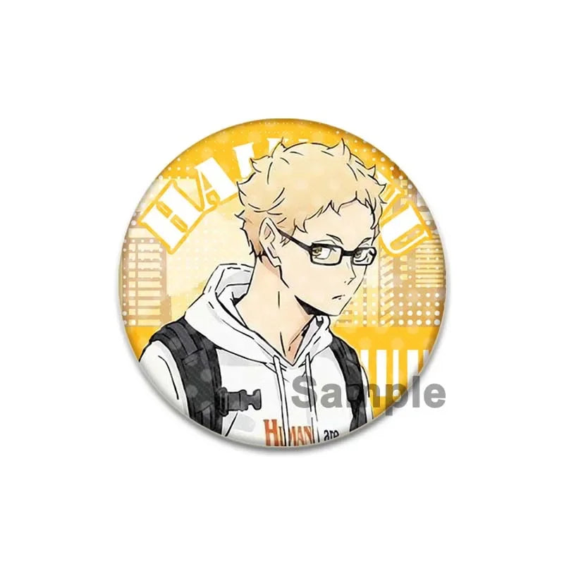 Haikyuu! Karasuno Brooch Pins