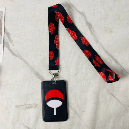 Anime Cartoon Credential Holder Lanyard
