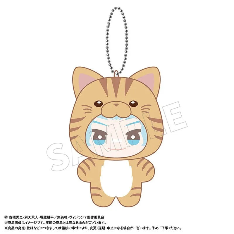 5Cm Acrylic Keychain Bag Pendant For Attack on Titan Levi Ackerman Erwin Smith Anime Keychain Collection Accessories Fans Gifts