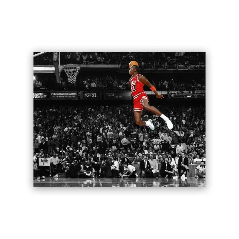 Basketball MJ Slam Dunk Poster