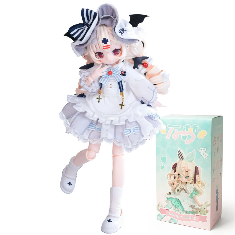 In Stock Wanmeng Sugary  1/8Mjd Blind Box Movable joints Doll Action Figure Doll Trendy Toy Ornaments Figure Cute Gift