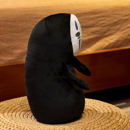 Japanese Anime No Face Man Stuffed Plush Toy Soft Figure Doll Home Decor Birthday Gift Intresting Movie Character Collectible