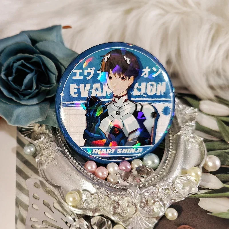Neon Genesis Evangelion Ayanami Rei Badge