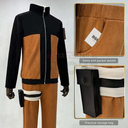Uzumaki Naruto Cosplay Costume