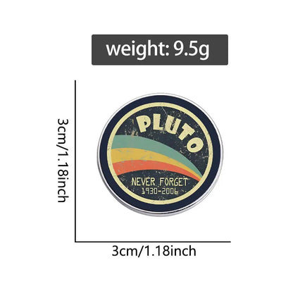 Pluto Planet Lapel Pin
