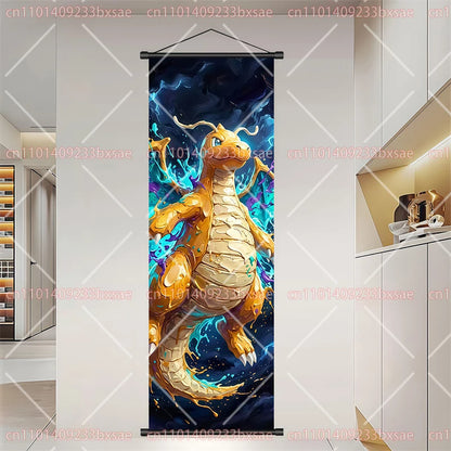 Pokémon Dragonite Poster Scroll