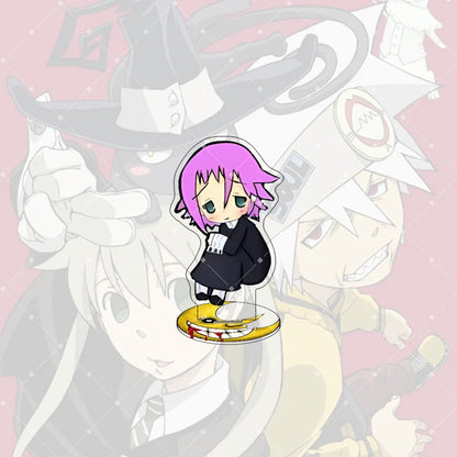 Anime Soul Eater 10CM Acrylic Stand keychain Anime Figure
