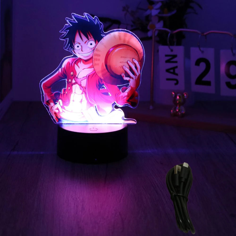 One Piece Luffy LED Lamp