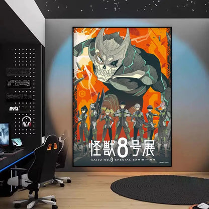Kaiju No. 8 Kafka Canvas Poster