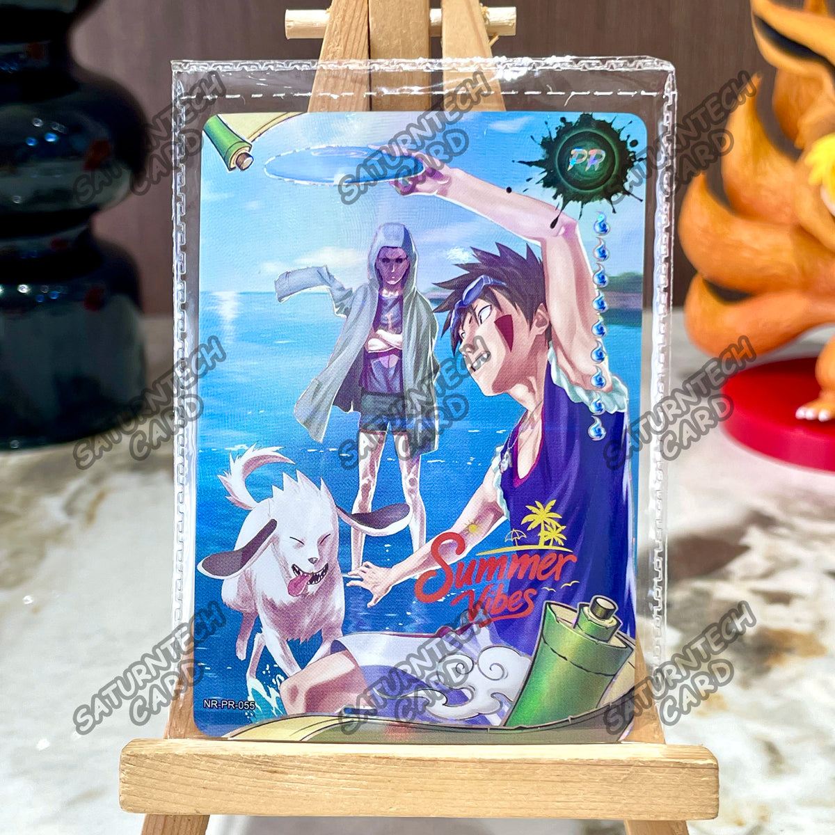 Genuine Kayou Naruto PR Promo Card 39-70 Uchiha Sasuke Rare Anime Collectible Single Trading Cards Collection Game Kids Birthday