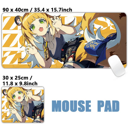 ZZZ Gaming Hoshimi Miyabi Ye Shunguang Remielle Sigrid Mouse Pad