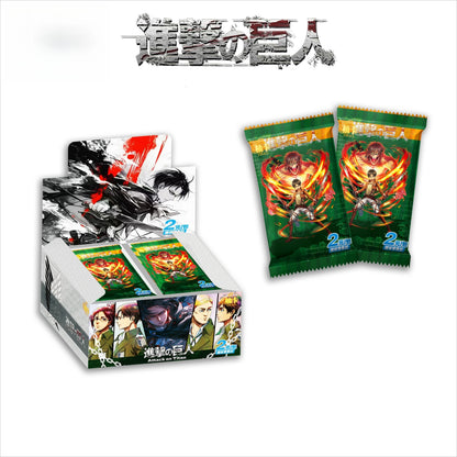 Genuine Attack on Titan Card Allen's Survey Corps Trading Cards Final Battle Collectible Card Toys Gifts