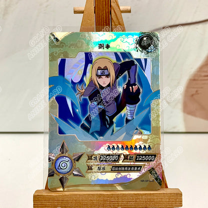 Kayou Genuine Anime Naruto Card SP Full Series No.041-077 Gaara Kimimaro Jiraiya Deidara Tsunade Rare Collection Card Toy Gift