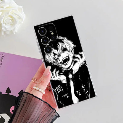 Tokyo Ghoul Kaneki Clear Phone Case