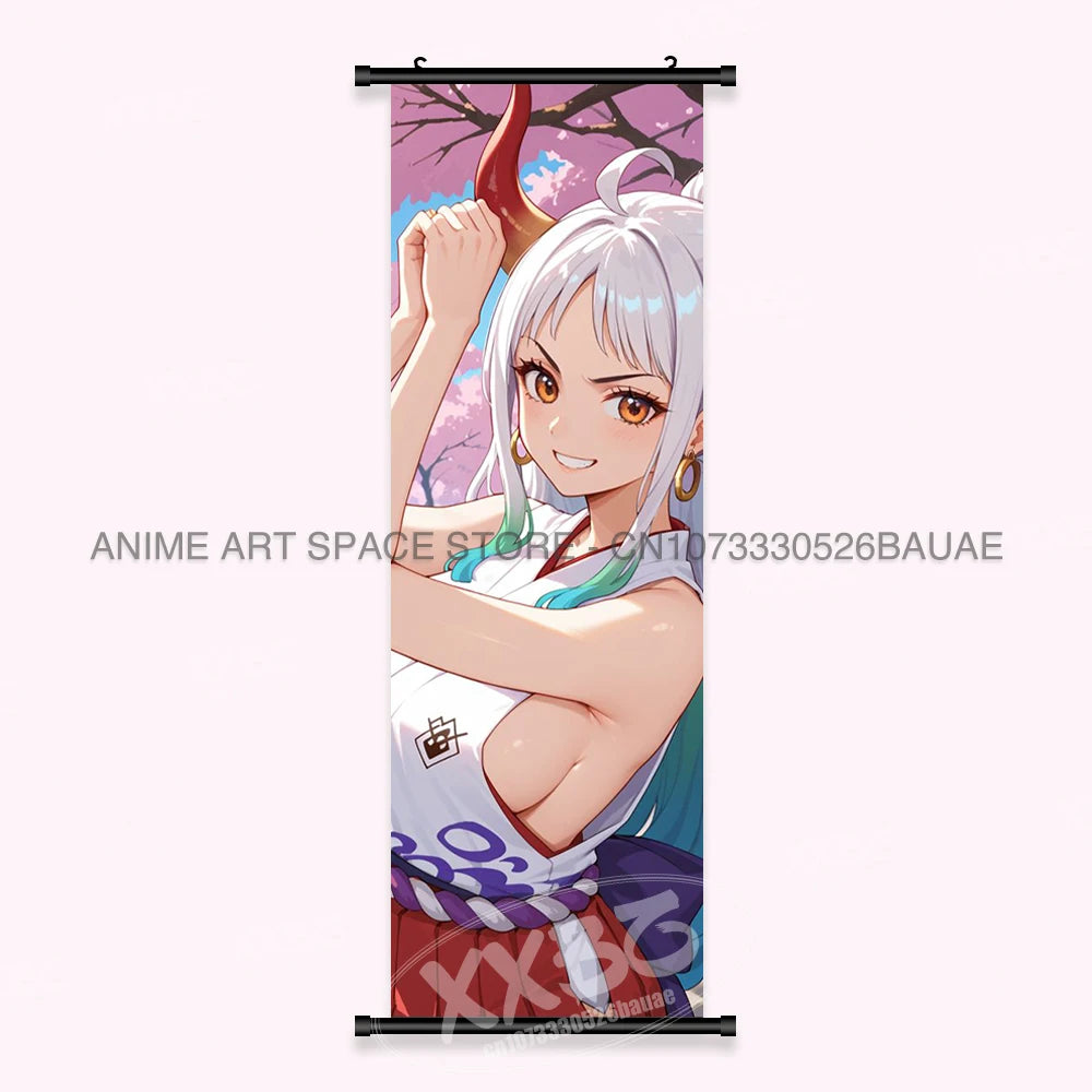 One Piece Yamato Canvas Poster