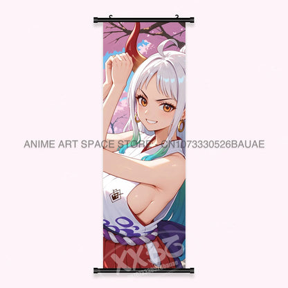 One Piece Yamato Canvas Poster