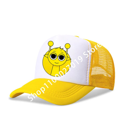 Sprunkis Cartoon Mesh Cap