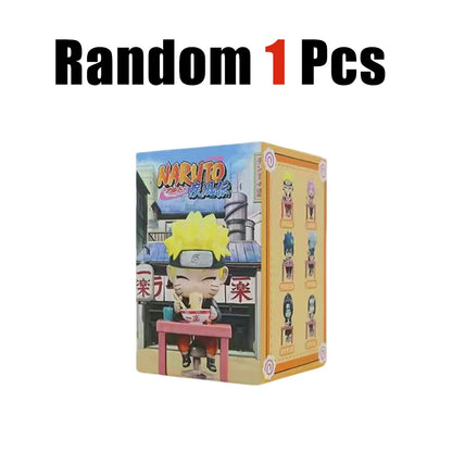 Naruto Shippuden Ramen Theme Series Blind Box - Chibi Mini PVC Anime Figures - Mystery Sasuke Uchiha & Naruto Toy Gifts