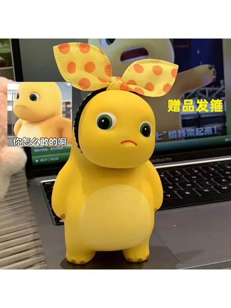 Nailong Milk Dragon Fierce Doll Desktop Dolls Cute Cartoon Children Stress Relief Toys Tidy Play Cartoon Hand Made Squeeze Toys