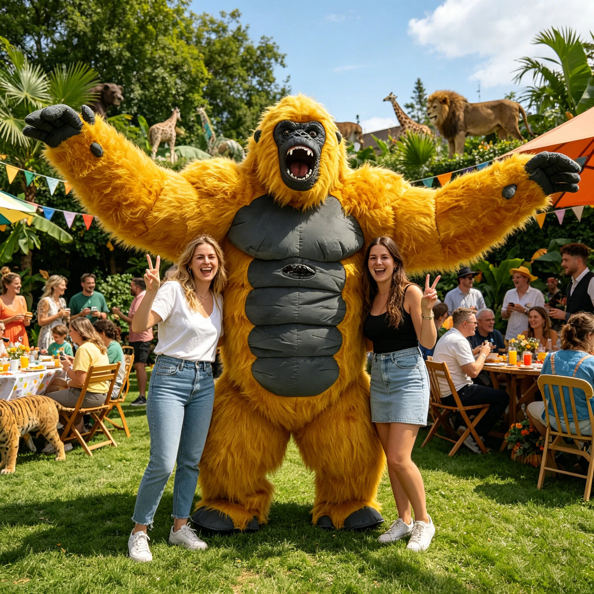 King Kong Gorilla Mascot Costume