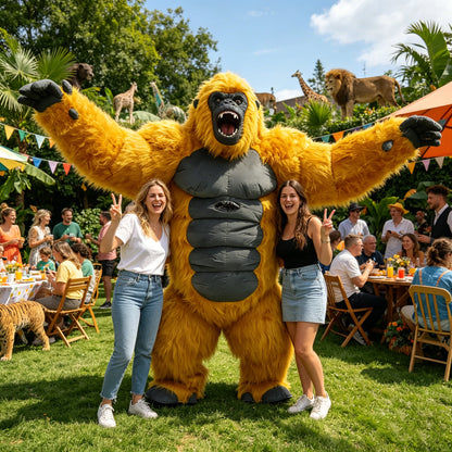 King Kong Gorilla Mascot Costume