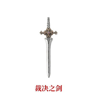 Original Logo 2026 New Big Player Series Long Shield Ancient Shield Model Ornament Desktop Decoration Creative Gift and Action