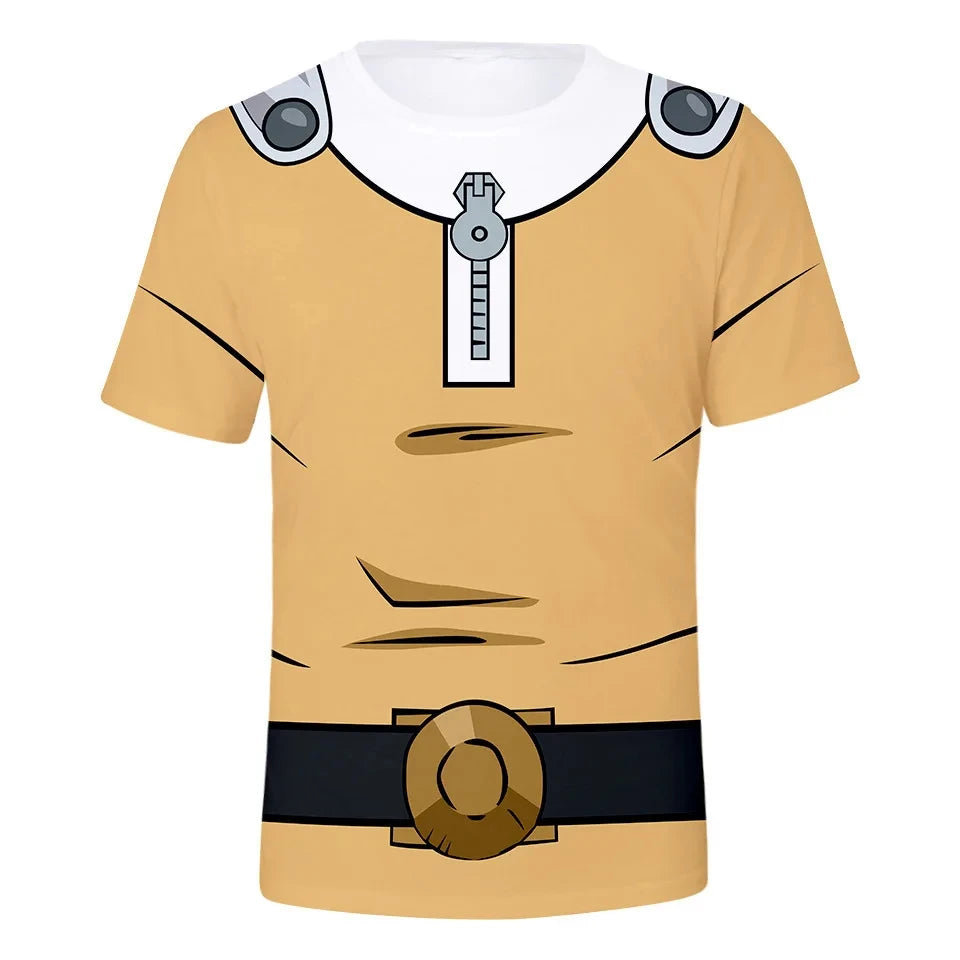 One Punch Man Saitama Oversized Tee