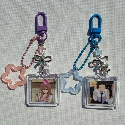 A Silent Voice Beaded Keychain