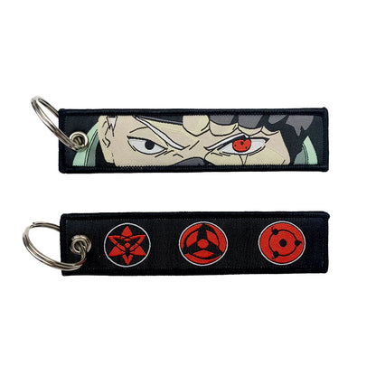 Classic Cartoon Embroidery Keychain