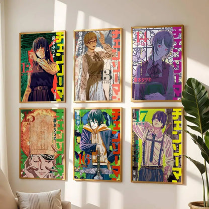 Chainsaw Man Poster Sticker
