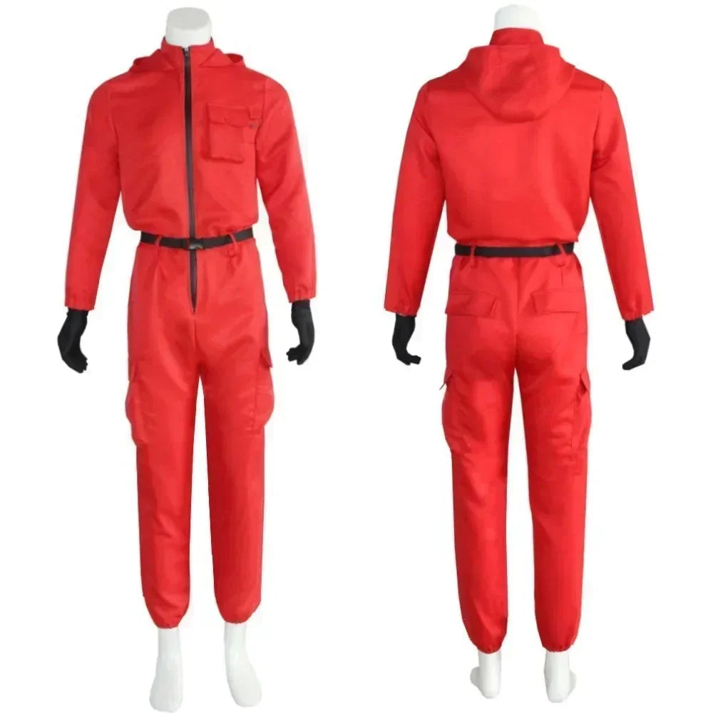 Red Calamari Jumpsuit