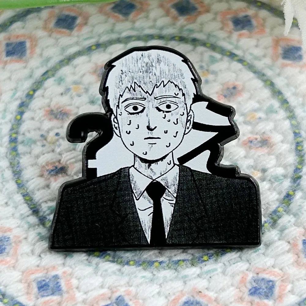 Mob Psycho 100 Reigen Arataka Lapel Pin