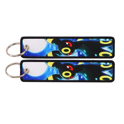 Anime Game Embroidery Keychain