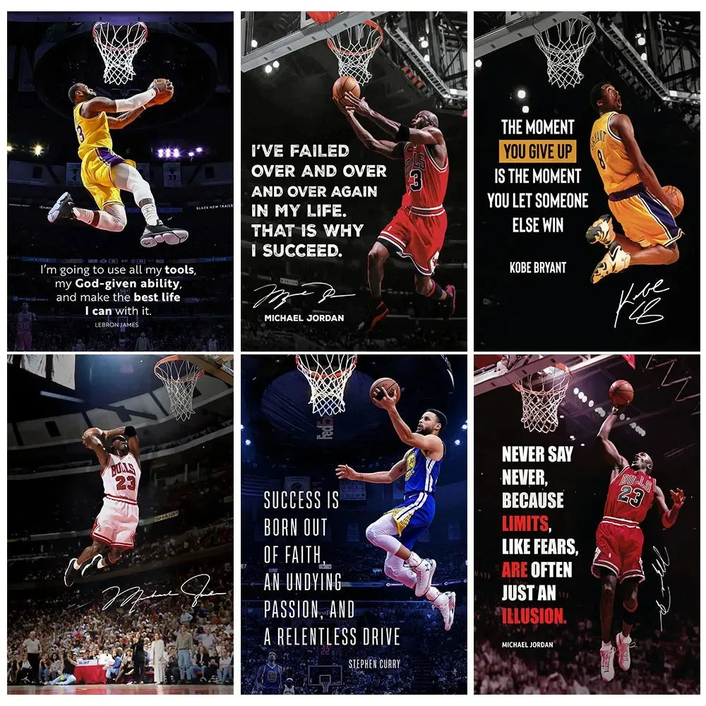 Jordan Kobe Canvas Print