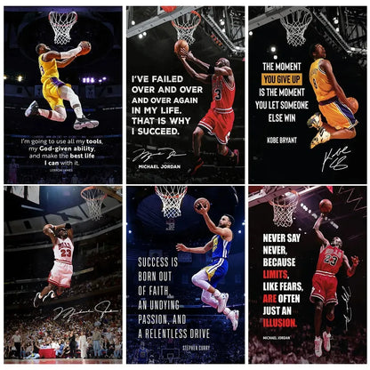 Jordan Kobe Canvas Print