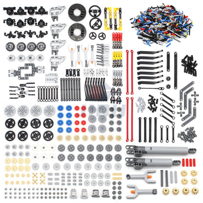 High-Tech Accessory Parts Kit MOC Building Blocks Package Compatible All Brand Bricks Educational Toy for Children Adults Gifts